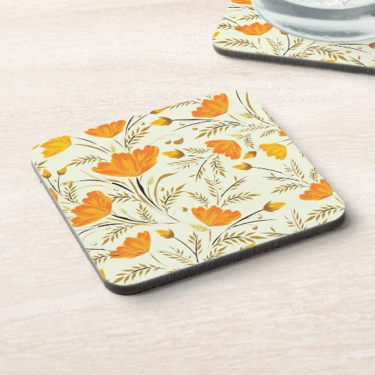 黄色バラ コースター (左側)