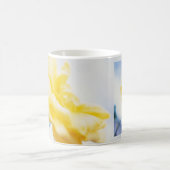 黄色バラ コーヒーマグカップ (中央)