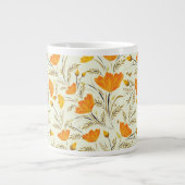 黄色バラ ジャンボコーヒーマグカップ (正面)