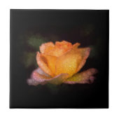 黄色バラ タイル (正面)