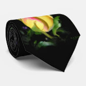 黄色バラ-タイ ネクタイ (ロール)