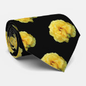 黄色バラ ネクタイ (ロール)