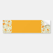 黄色バラ バンパーステッカー (正面)