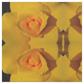 黄色バラ ファブリック (クローズアップ)