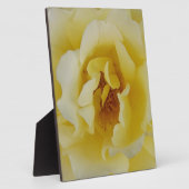黄色バラ フォトプラーク (側面)