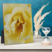 黄色バラ フォトプラーク (側面)