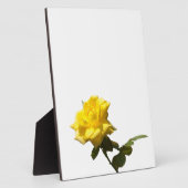 黄色バラ フォトプラーク (側面)