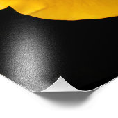 黄色バラ フォトプリント            (角)