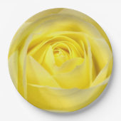 黄色バラ ペーパープレート (正面)