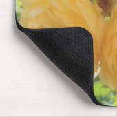 黄色バラ マウスパッド (コーナー)