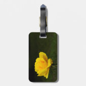黄色バラ ラゲッジタグ (裏面縦)