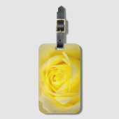 黄色バラ ラゲッジタグ (正面縦)