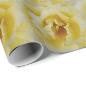黄色バラ ラッピングペーパー (ロールコーナー)