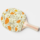 黄色バラ 卓球ラケット (横)