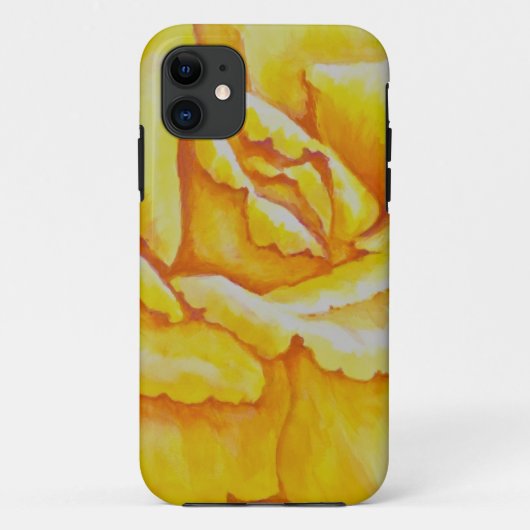 黄色バラ Case-Mate iPhoneケース (裏面)