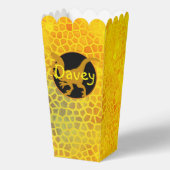 黄色パーソナライズされたの恐竜の隠れ家 フェイバーボックス (正面)