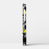 黄色パーソナライズされたソフトボールデザインiphone 4 ケース Case-Mate iPhoneケース (裏面 / 左)