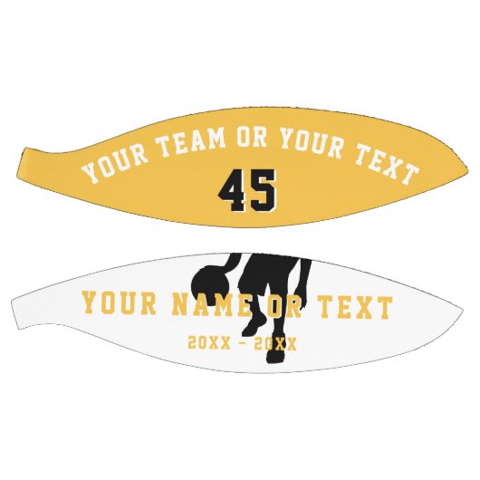 黄色パーソナライズされた選手シルエットチームキッズ バスケットボール (パネル)