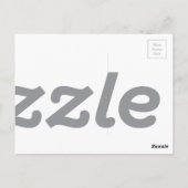 黄色フィールド ポストカード (裏面)