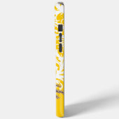 黄色フェイクRhinstoneダパーソナライズされたマスクiPhone Case-Mate iPhoneケース (裏面 / 左)