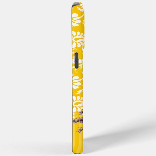 黄色フェイクRhinstoneダパーソナライズされたマスクiPhone Case-Mate iPhoneケース (裏面 / 右)