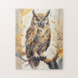 黄色フクロウ[1/3] ジグソーパズル