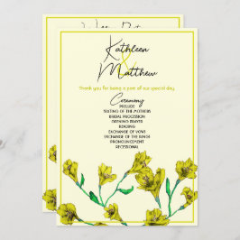 黄色フローラ水結婚色 プログラム