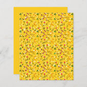 黄色フローラ (正面/裏面)