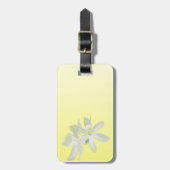 黄色フローラ ラゲッジタグ (正面縦)