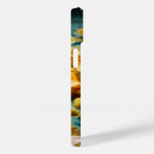 黄色フローラ Case-Mate iPhoneケース (裏面 / 右)