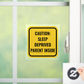 黄色ベビーオンボード代替車のウィンドウデカール ウィンドウサイン (ホーム)