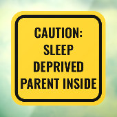 黄色ベビーオンボード代替車のウィンドウデカール ウィンドウサイン (シート3)