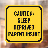 黄色ベビーオンボード代替車のウィンドウデカール ウィンドウサイン (シート2)