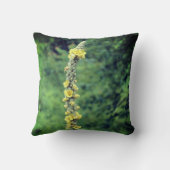 黄色ムレイン山花 クッション (裏面)