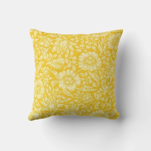 黄色ムロー クッション (裏面)