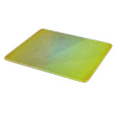 黄色モダン幾何階調 カッティングボード (角)