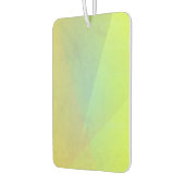 黄色モダン幾何階調 カーエアーフレッシュナー (左)