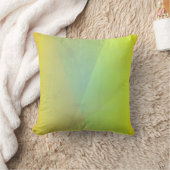 黄色モダン幾何階調 クッション (ブランケット)