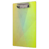 黄色モダン幾何階調 クリップボード (左)