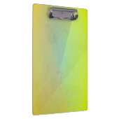 黄色モダン幾何階調 クリップボード (右)