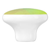 黄色モダン幾何階調 セラミックノブ (側面)