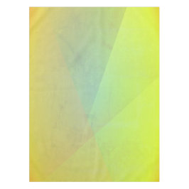 黄色モダン幾何階調 テーブルクロス