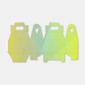 黄色モダン幾何階調 フェイバーボックス (折り畳みなし)