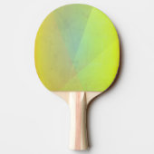 黄色モダン幾何階調 卓球ラケット (裏面)