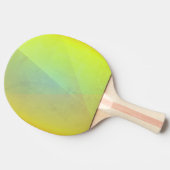 黄色モダン幾何階調 卓球ラケット (横)