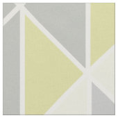 黄色モダン抽象芸術三角布 ファブリック (クローズアップ)