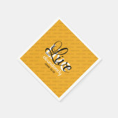 黄色モダン豊かな生活ジョン10 10クリスチャン スタンダードカクテルナプキン (角)