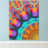 黄色モダン黒エレガントデザインキャンバス印刷 キャンバスプリント (インサイチュ (ウッドフロア))