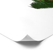 黄色ラブラドール混成犬ポスター ポスター (角)