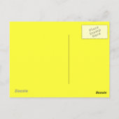 黄色レンガ道3はがき ポストカード (裏面)